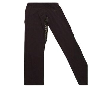 Adidas size small small black leggings mesh detail tag removed pockets